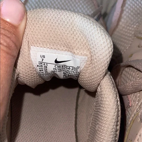 Nike Women's Light Pink Sneakers - Picture 5 of 5